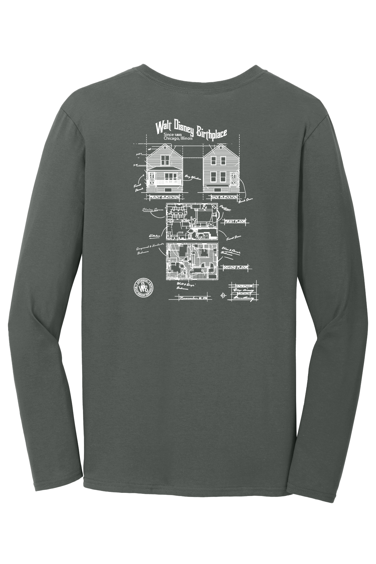 Walt Disney Birthplace Blueprint