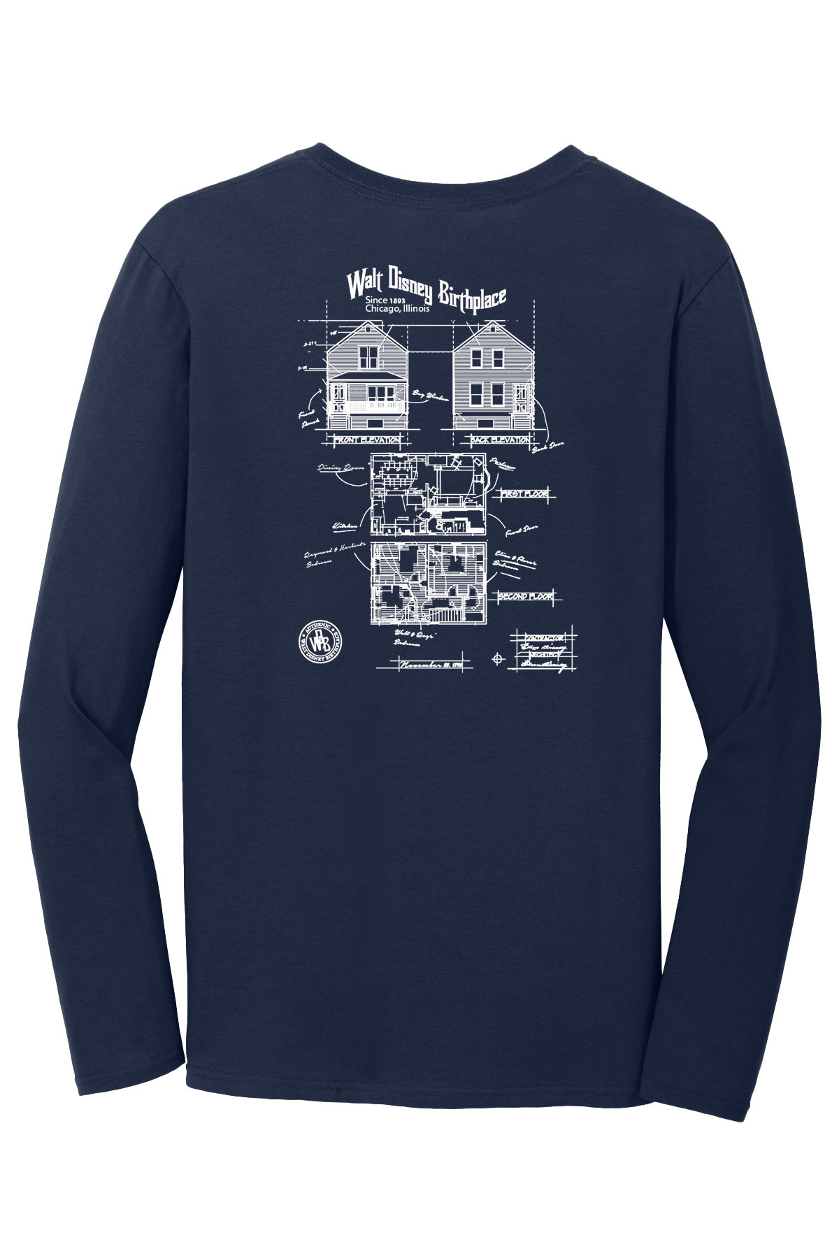 Walt Disney Birthplace Blueprint